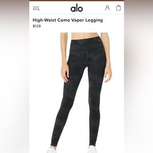 Alo Yoga High-Waist Camo Vapor Legging